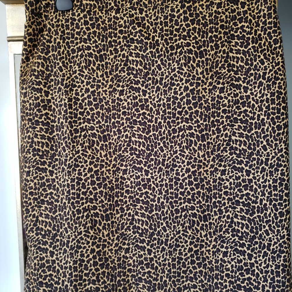 Animal Print Skirt